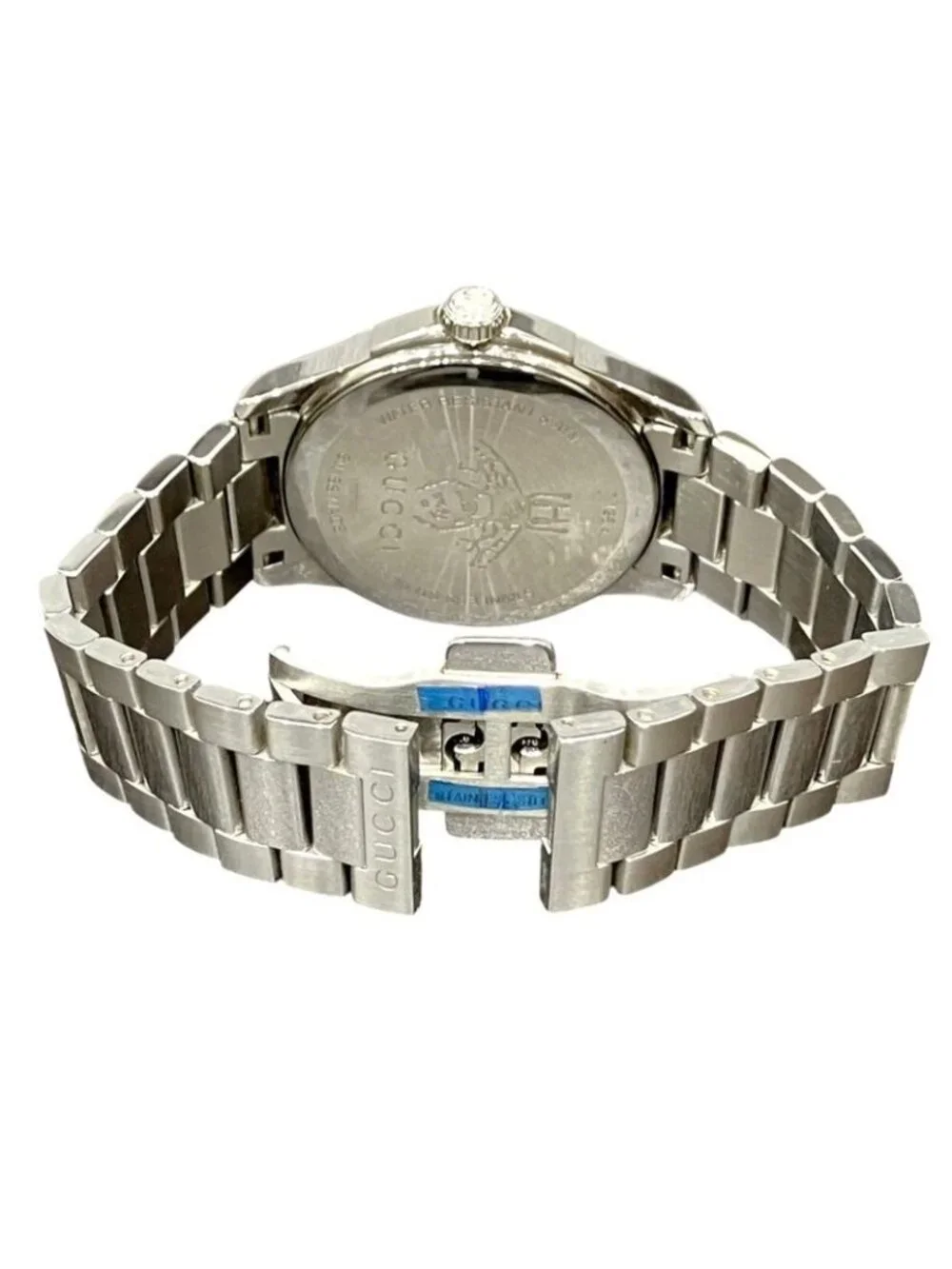 Gucci Timeless Watch SS Quartz Black Dial - Picture 6 of 10